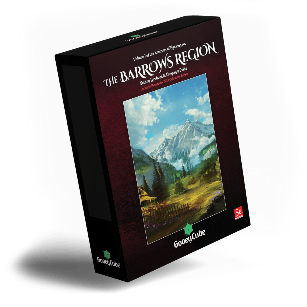 The Environs of Gyzaengaxx Volume 1: The Barrows Region [Physical and Digital]