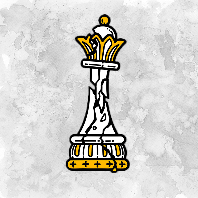 Your Crumbling Queen - Enamel Pin