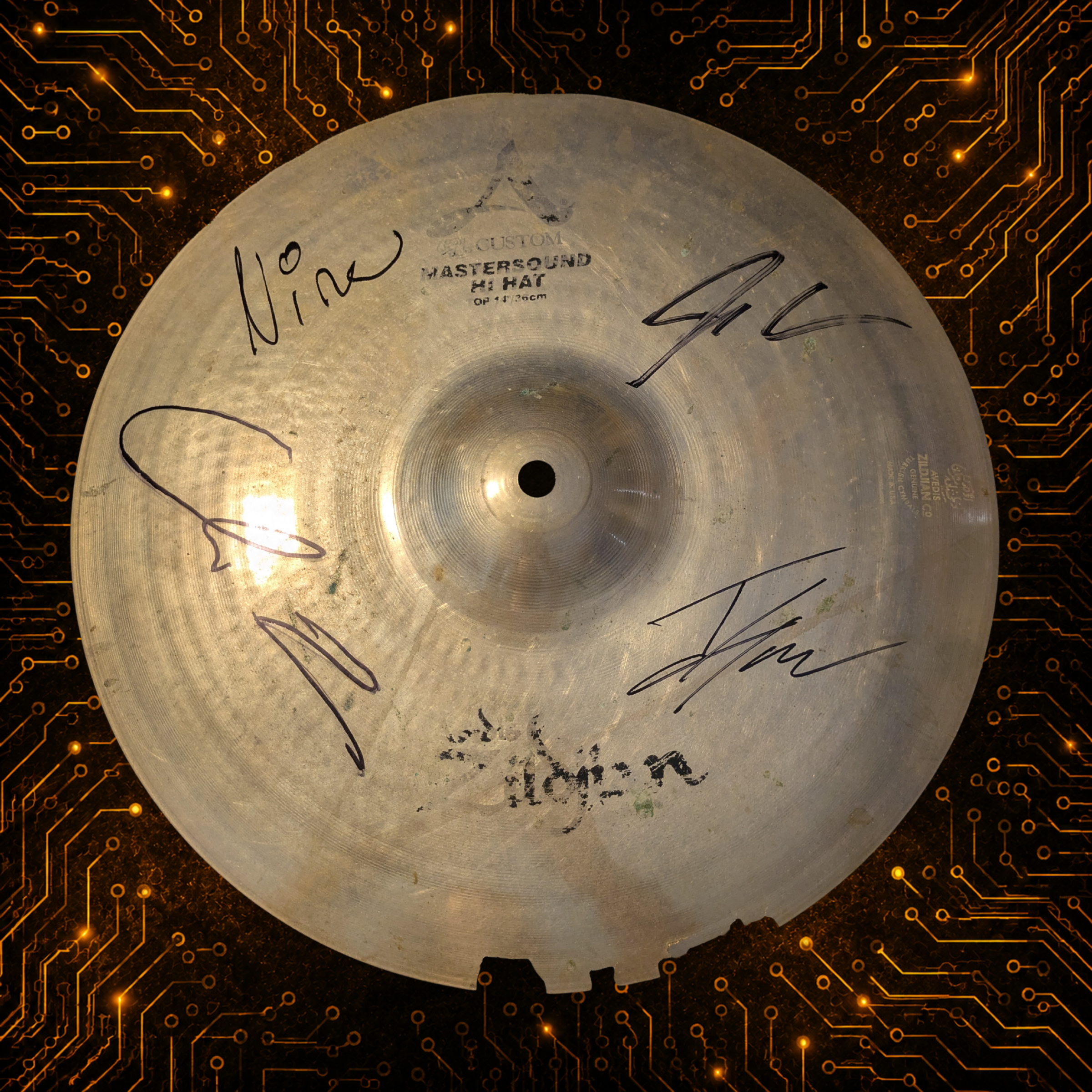 Chris' Last Broken Cymbal