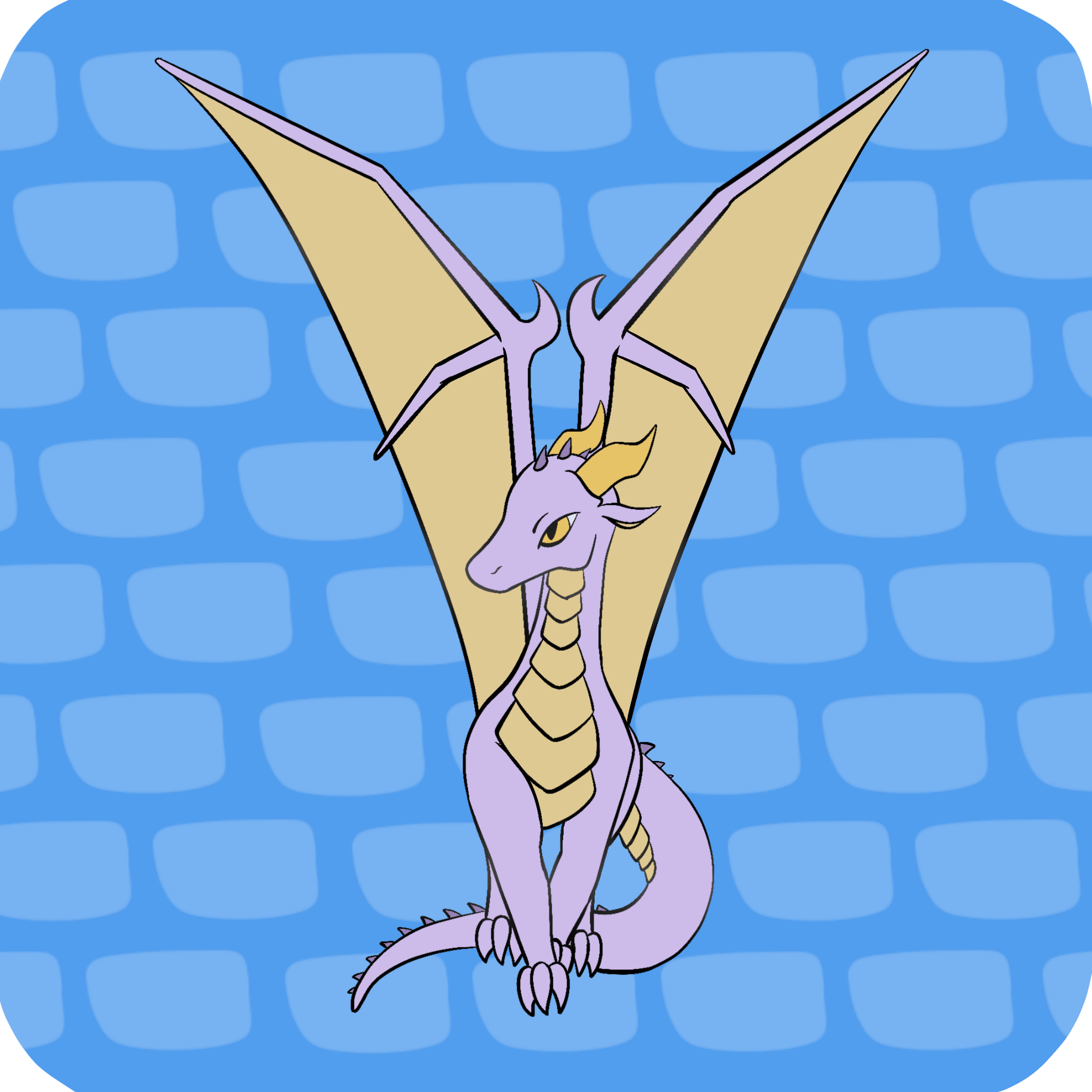 Violet the Dragon (Black Variant)