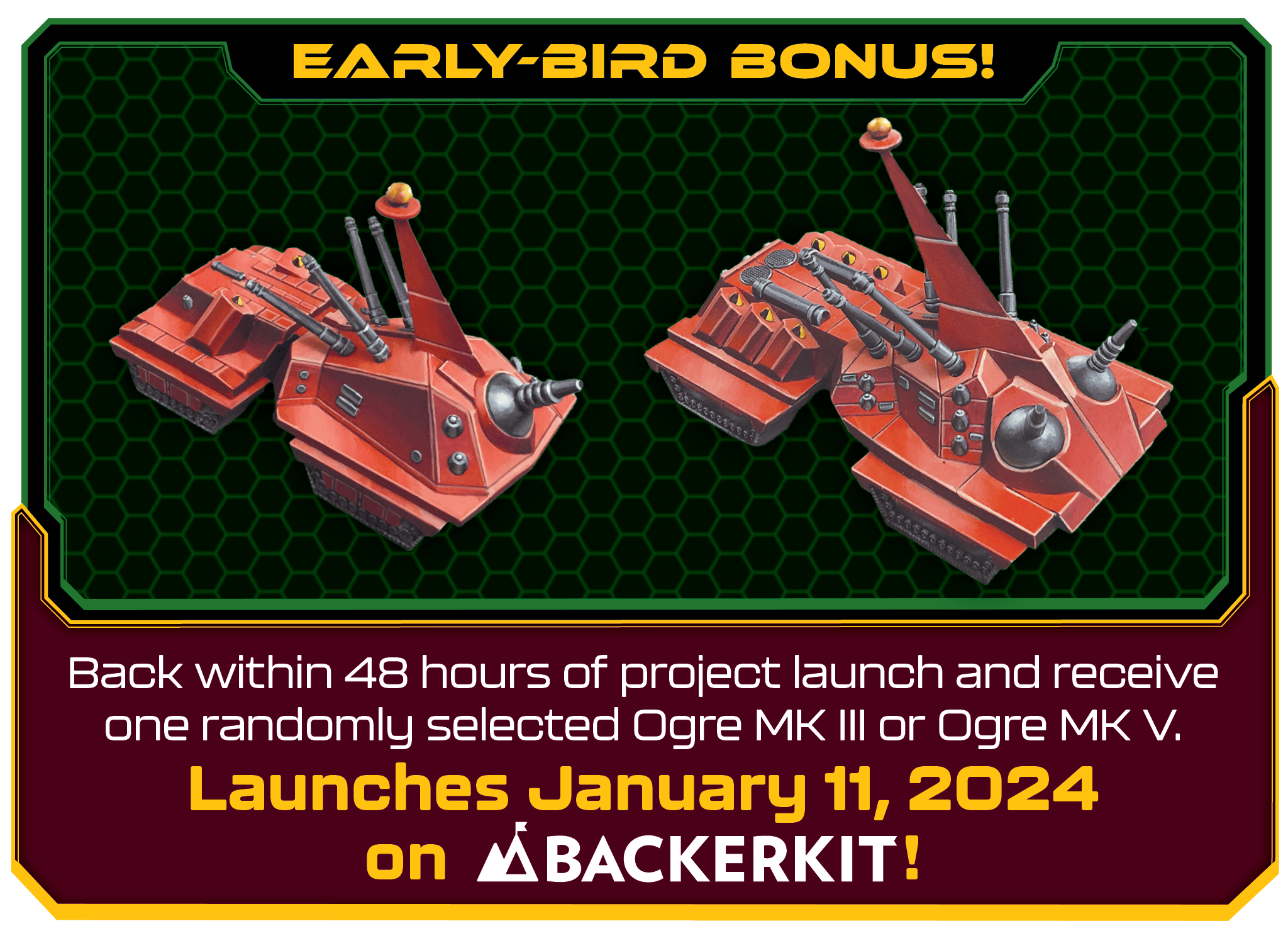 Ogre Miniatures Set 4 Project Update: Launching 1/11, Early Bird Bonus ...