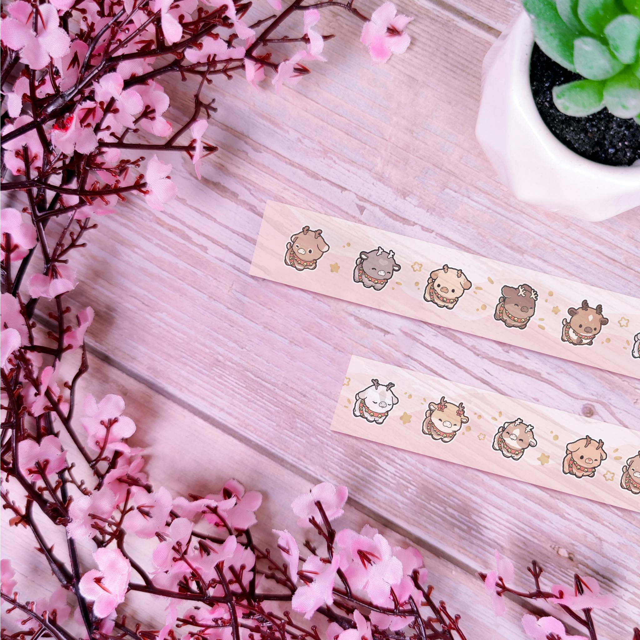 A - Gold Foil Washi Tape | SC 🐮