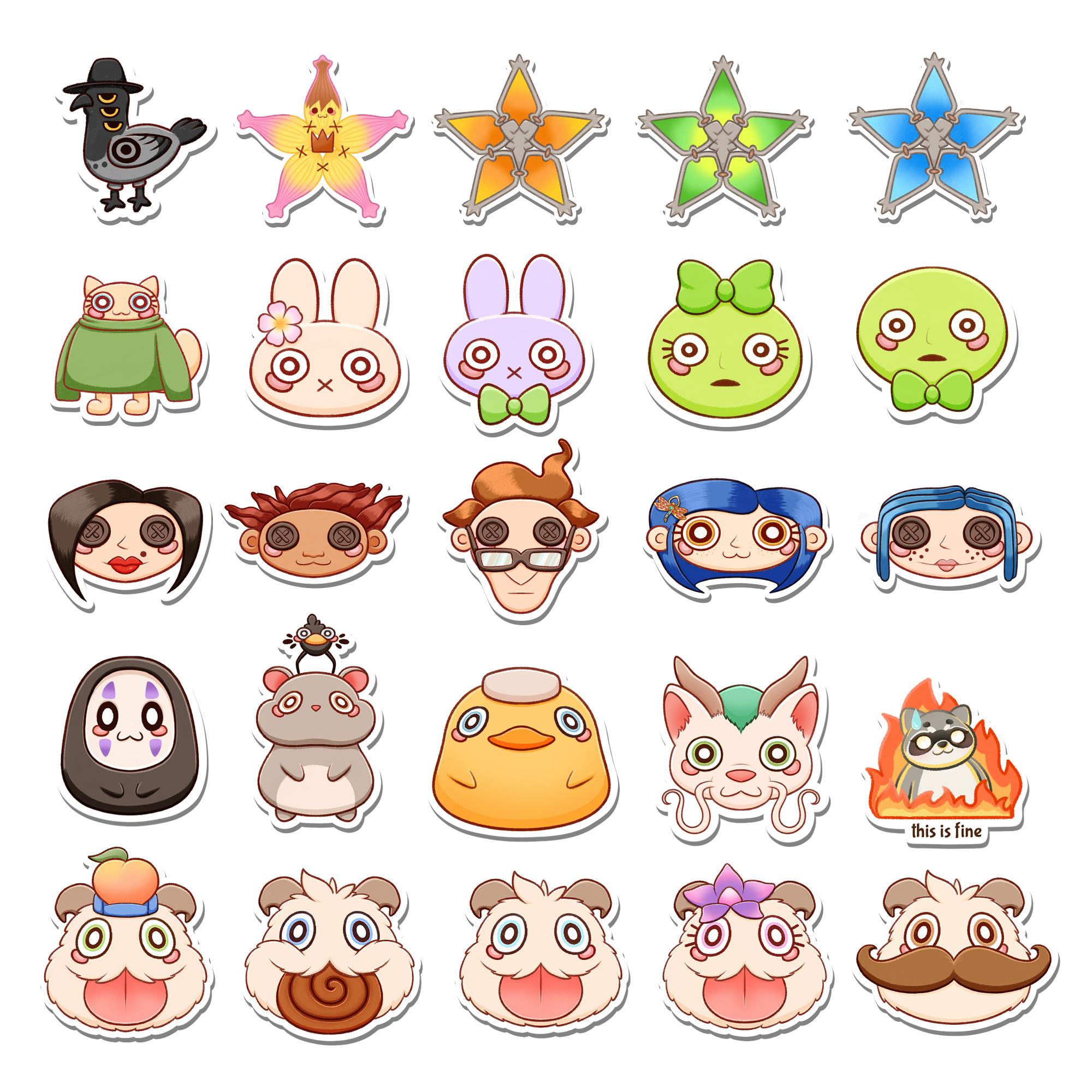 stickers 🌸