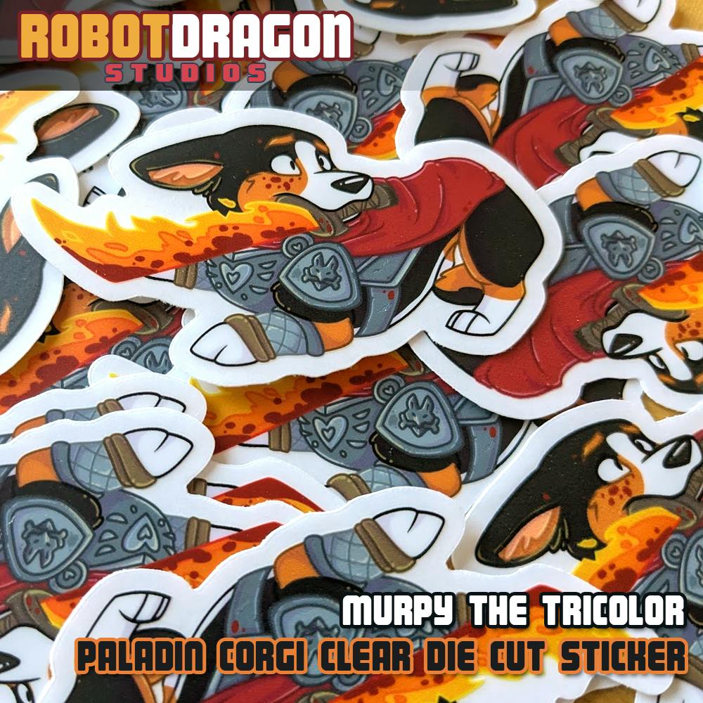 Murphy Paladin Sticker