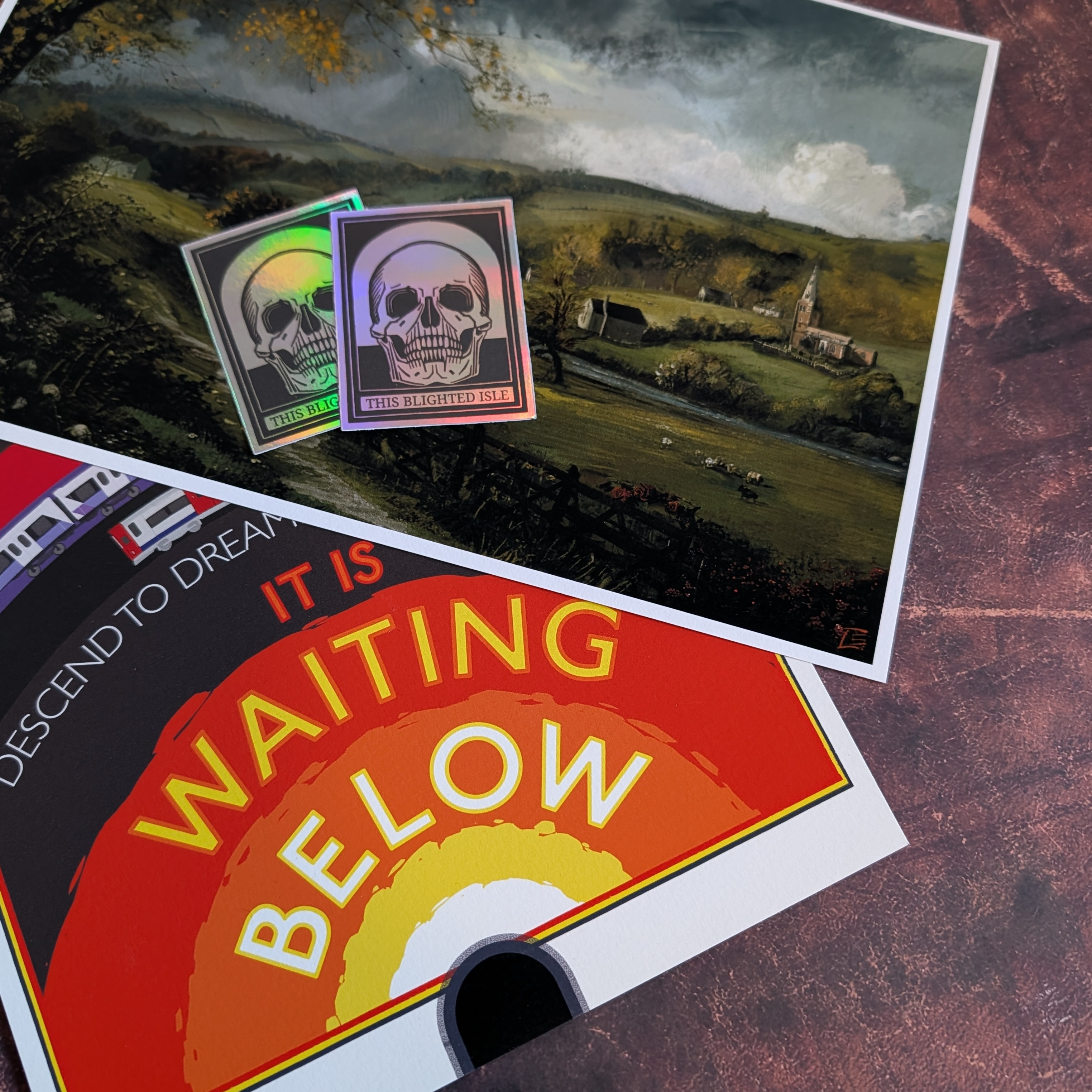 This Blighted Isle – Art Print Bundle