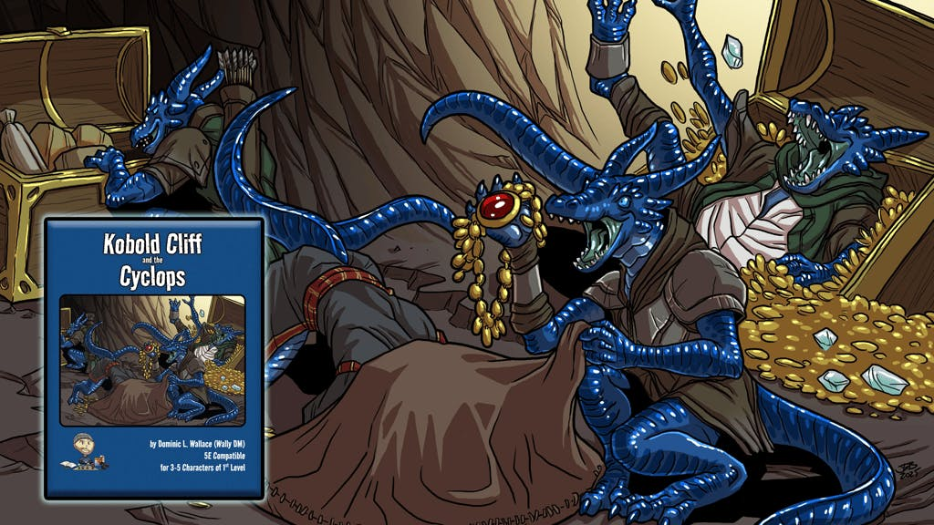 Kobold Cliff and the Cyclops - 5E One Shot Puzzle Adventure