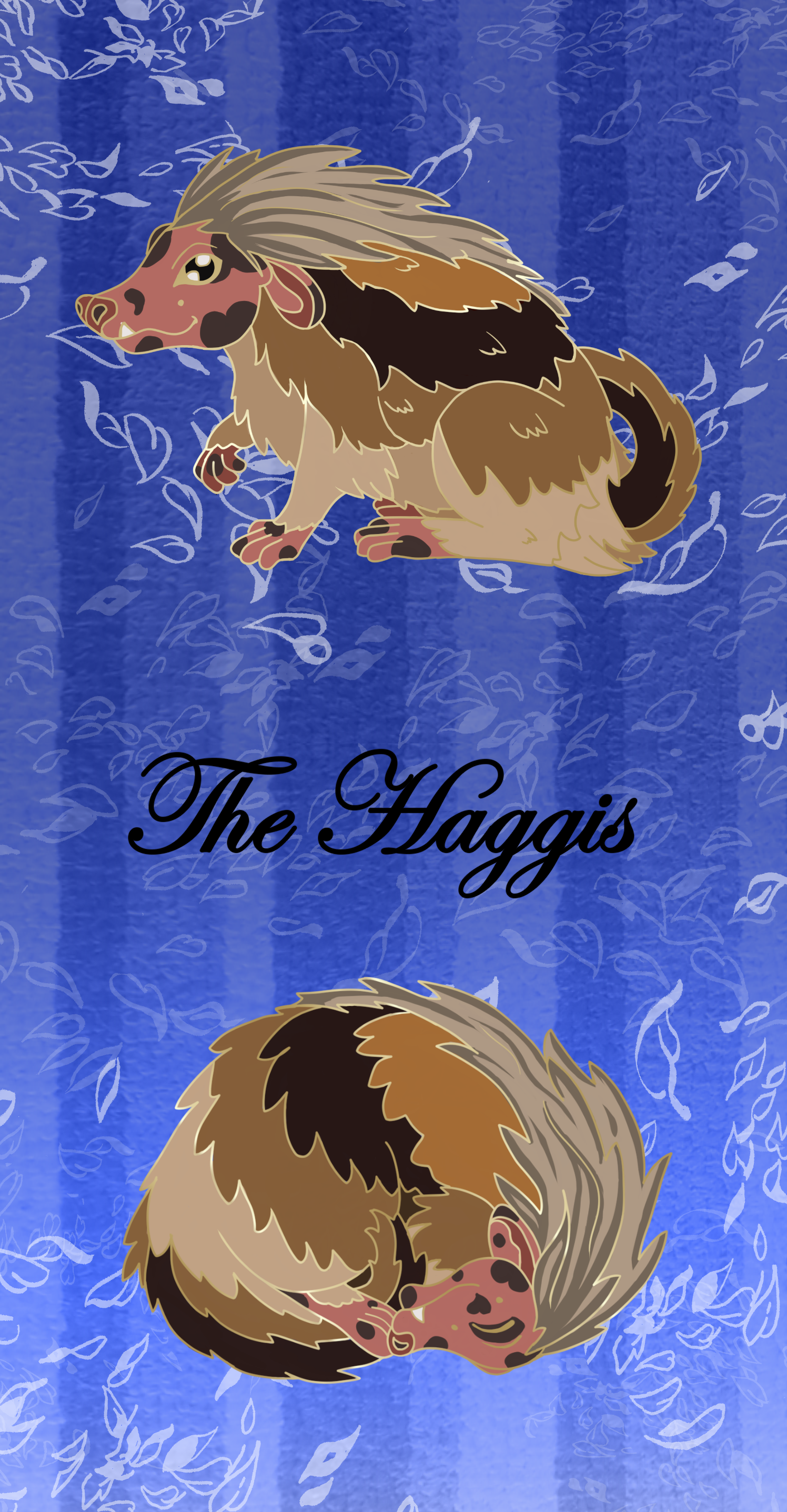 Haggis bookmark