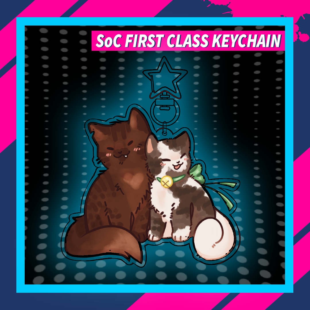 SoC First Class Keychain