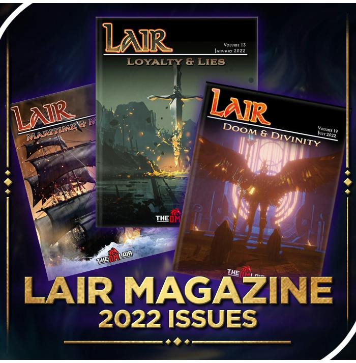 Lair Magazine 2022 Issues