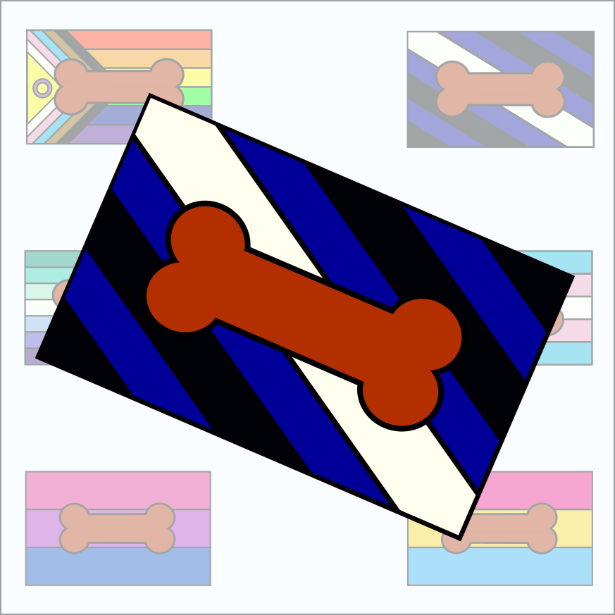 PINS 4 PUPS | Pup Flag Pin