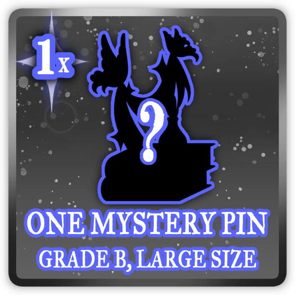 Enamel Pin - Mystery Pin, Large Size, Grade B