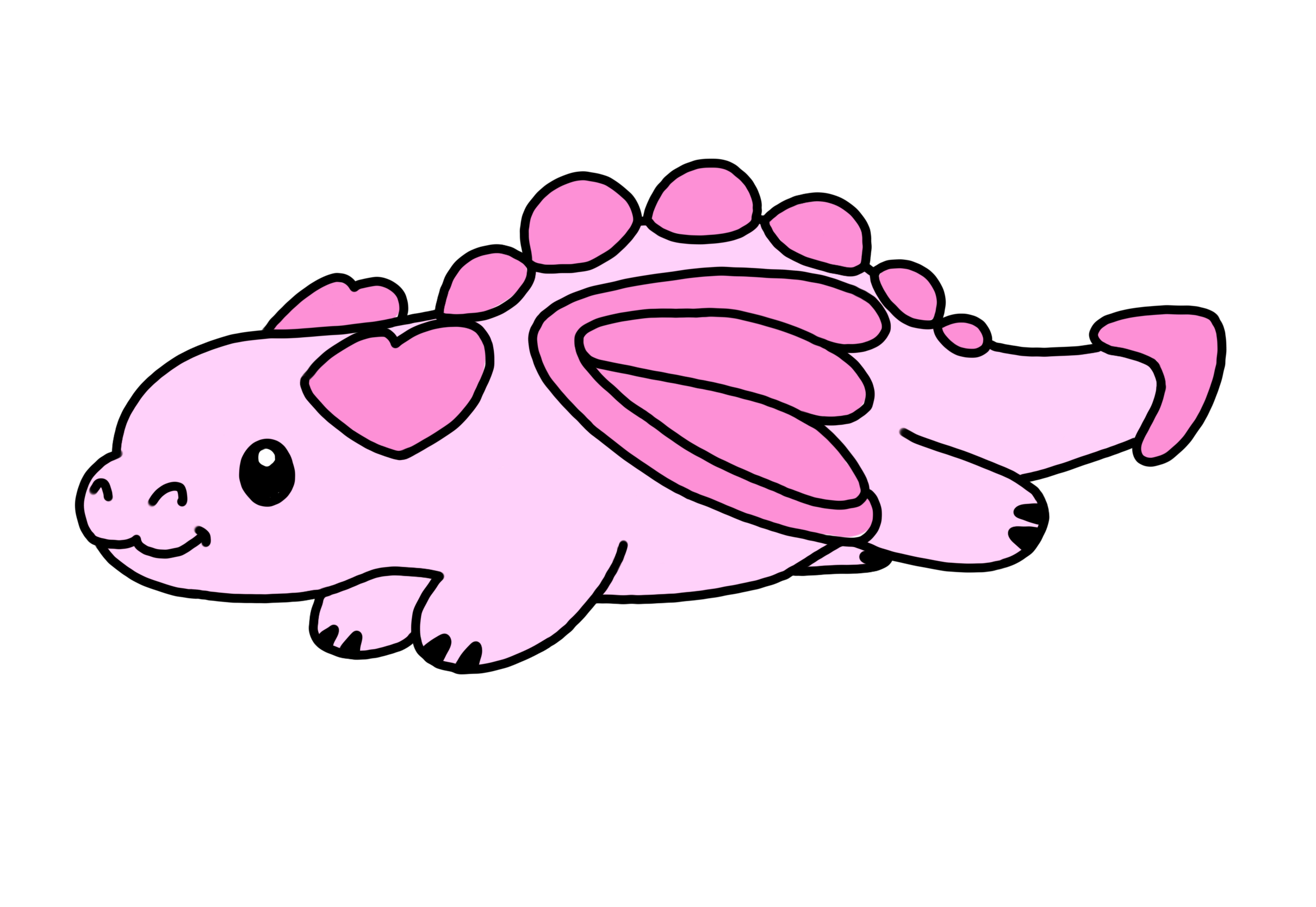 Pink dragon