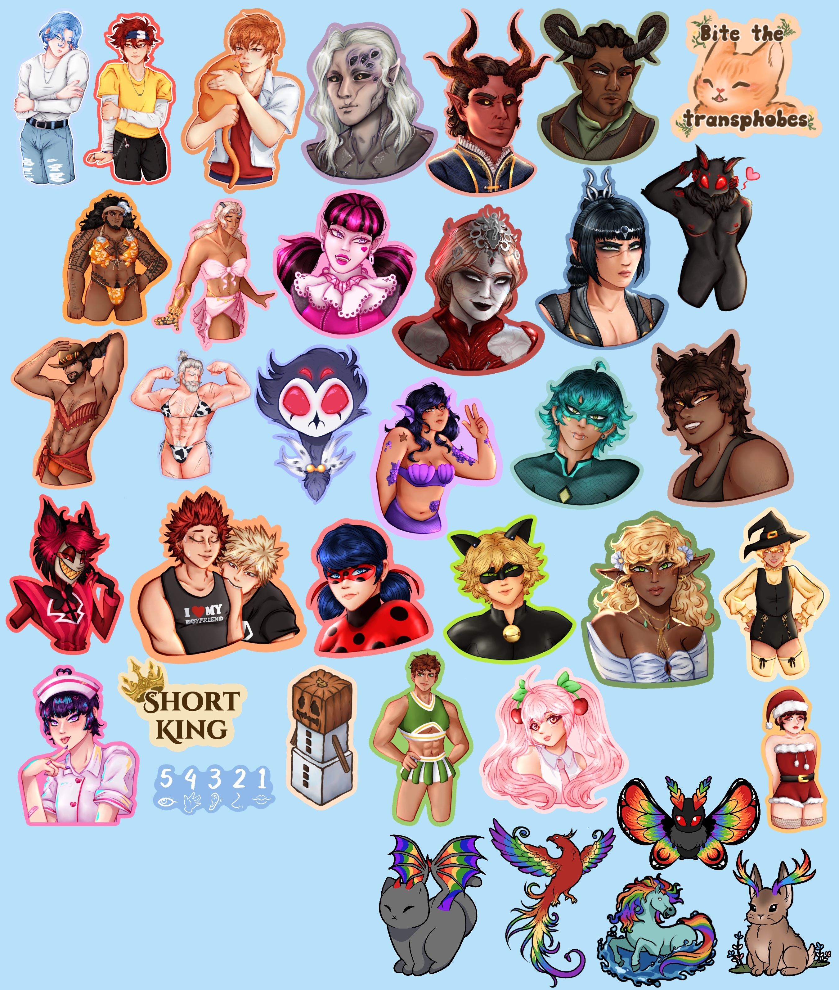 1 Large Sticker (3+ inches)