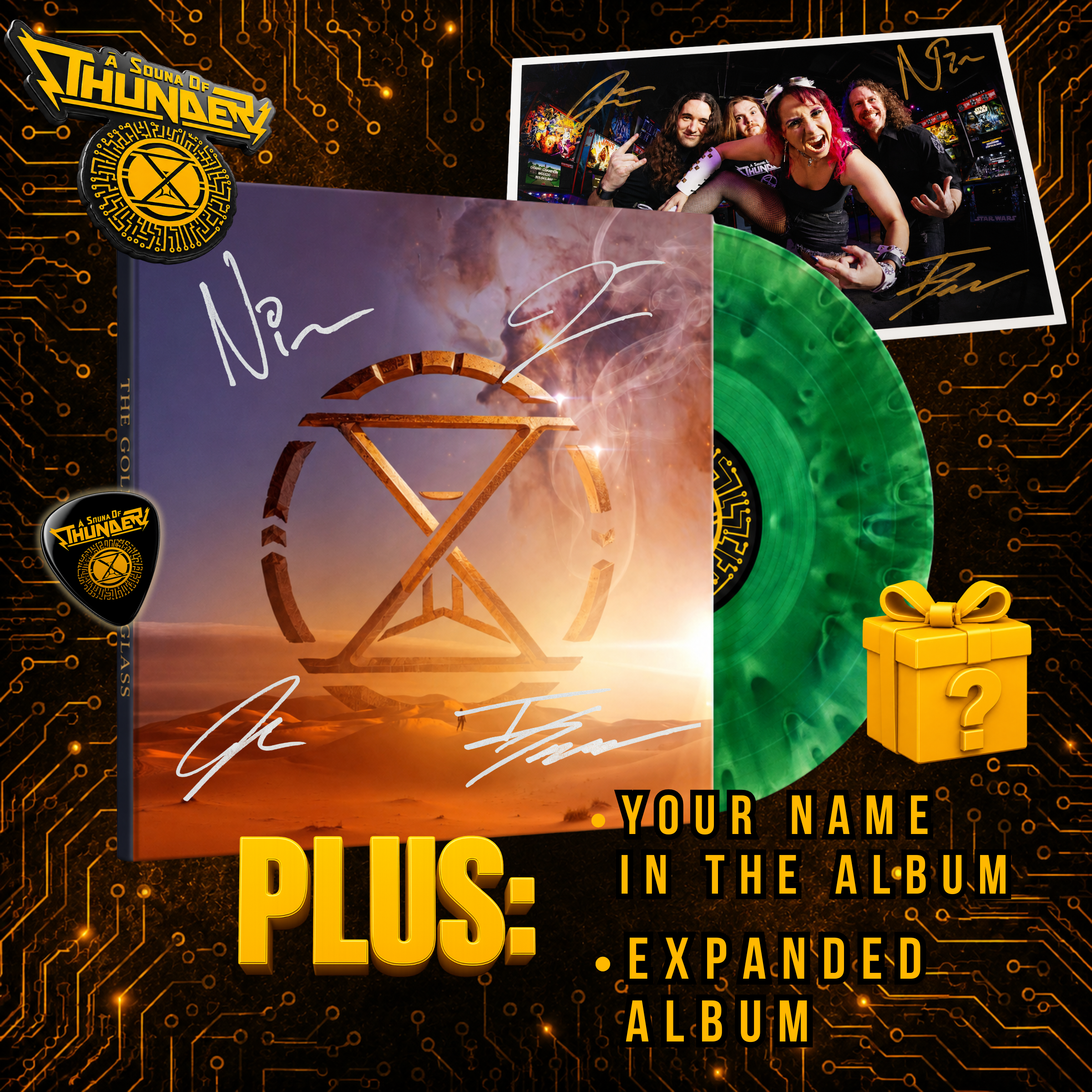 Honored Heroes: Vinyl + Your Name in the Credits + Expanded Album + Autograph Option