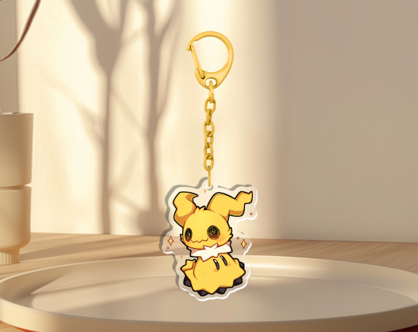 Jolteon Mimikyu Acrylic Keychain