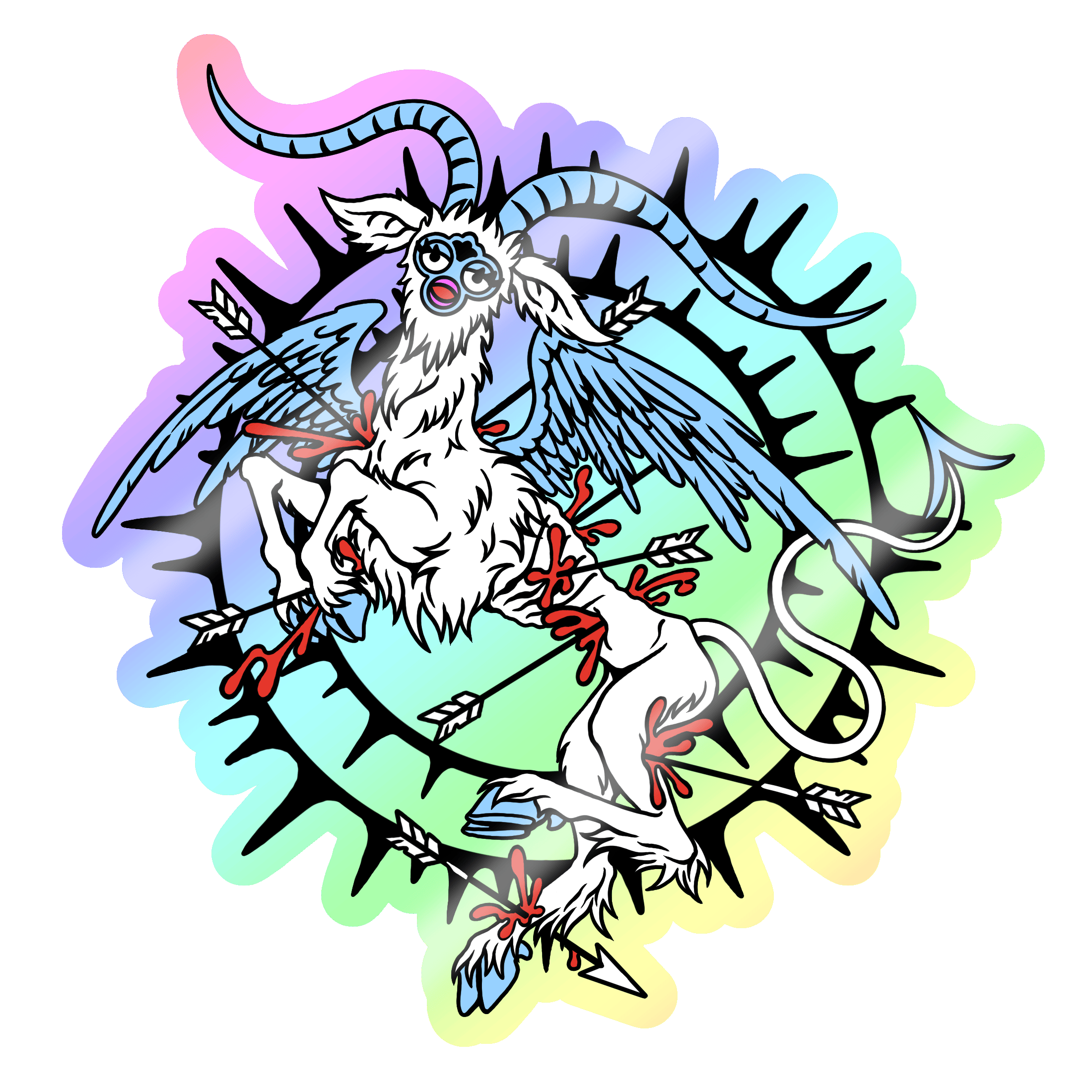 Torment Holographic Sticker