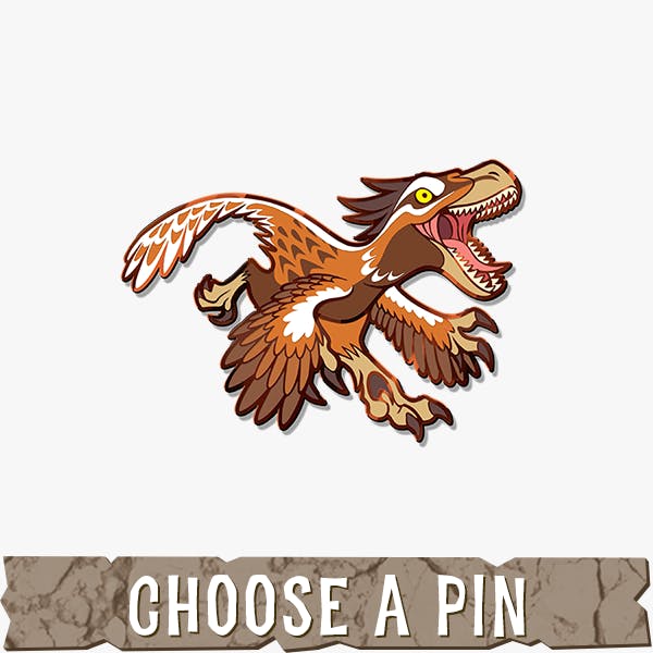 🦖 Choose a Pin
