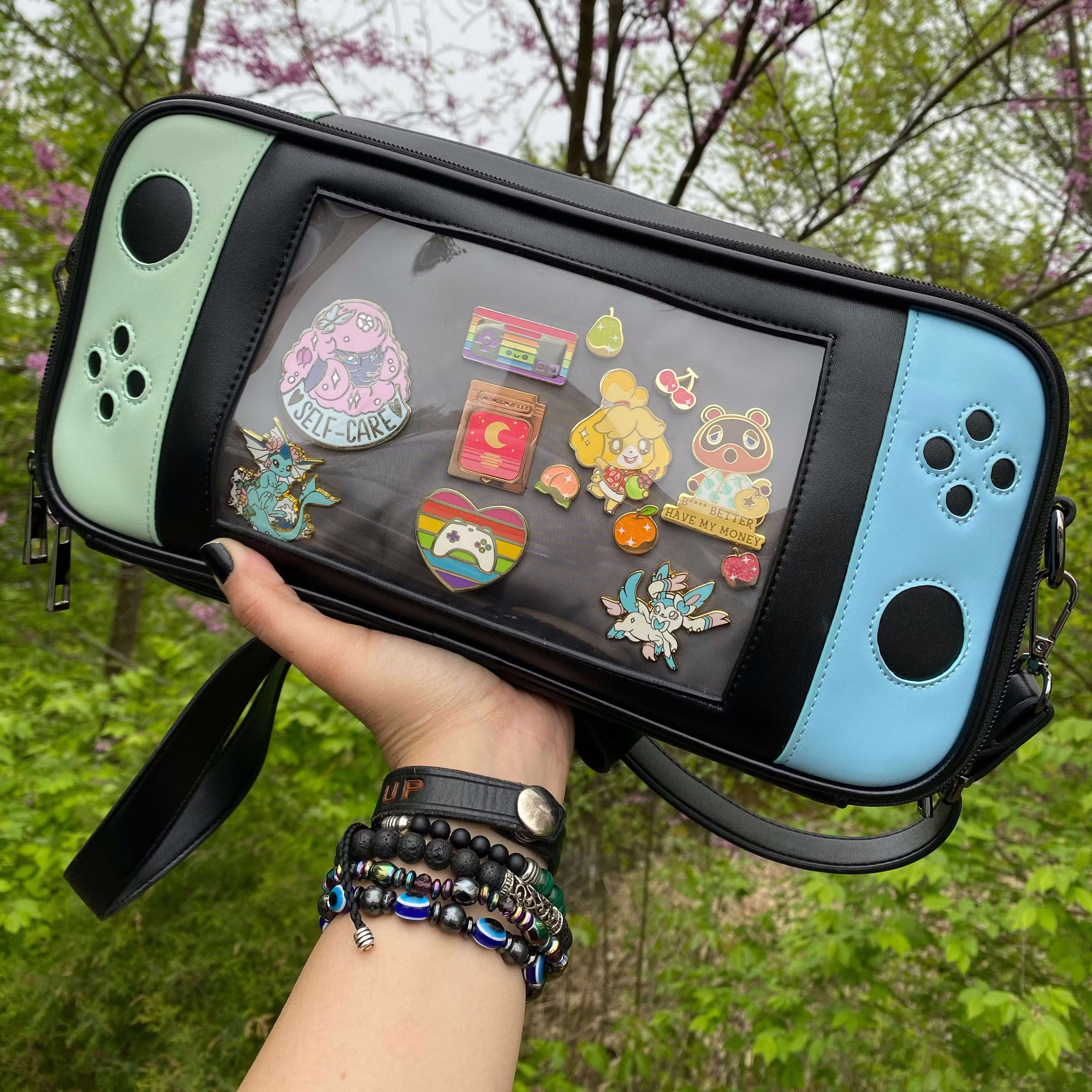 Switch ita bag- blue/green