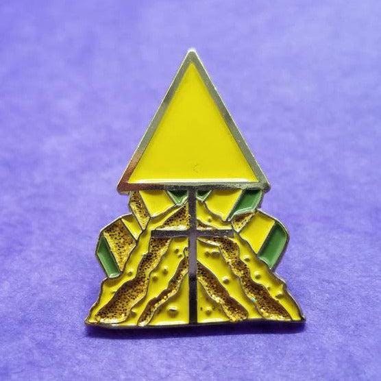 Sulfur Elemental Alchemy Pin