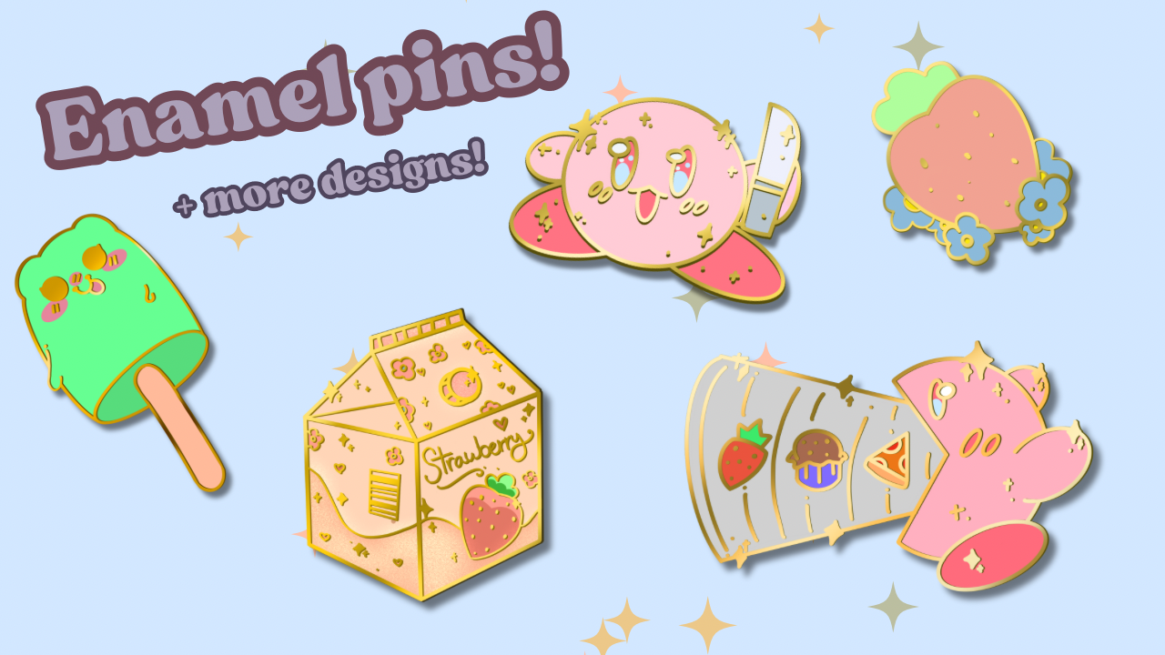 ೃ⁀➷ Enamel Pin bundles #1 ˚ ༘♡ ⋆｡˚ ❀