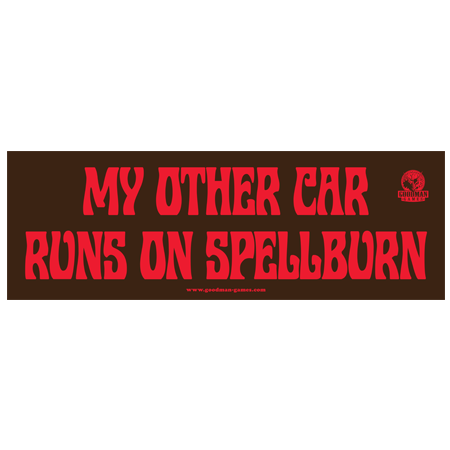 My Other Car Runs on Spellburn
