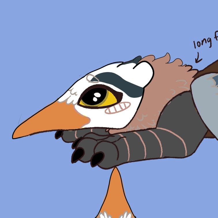 Blue Heron Otter