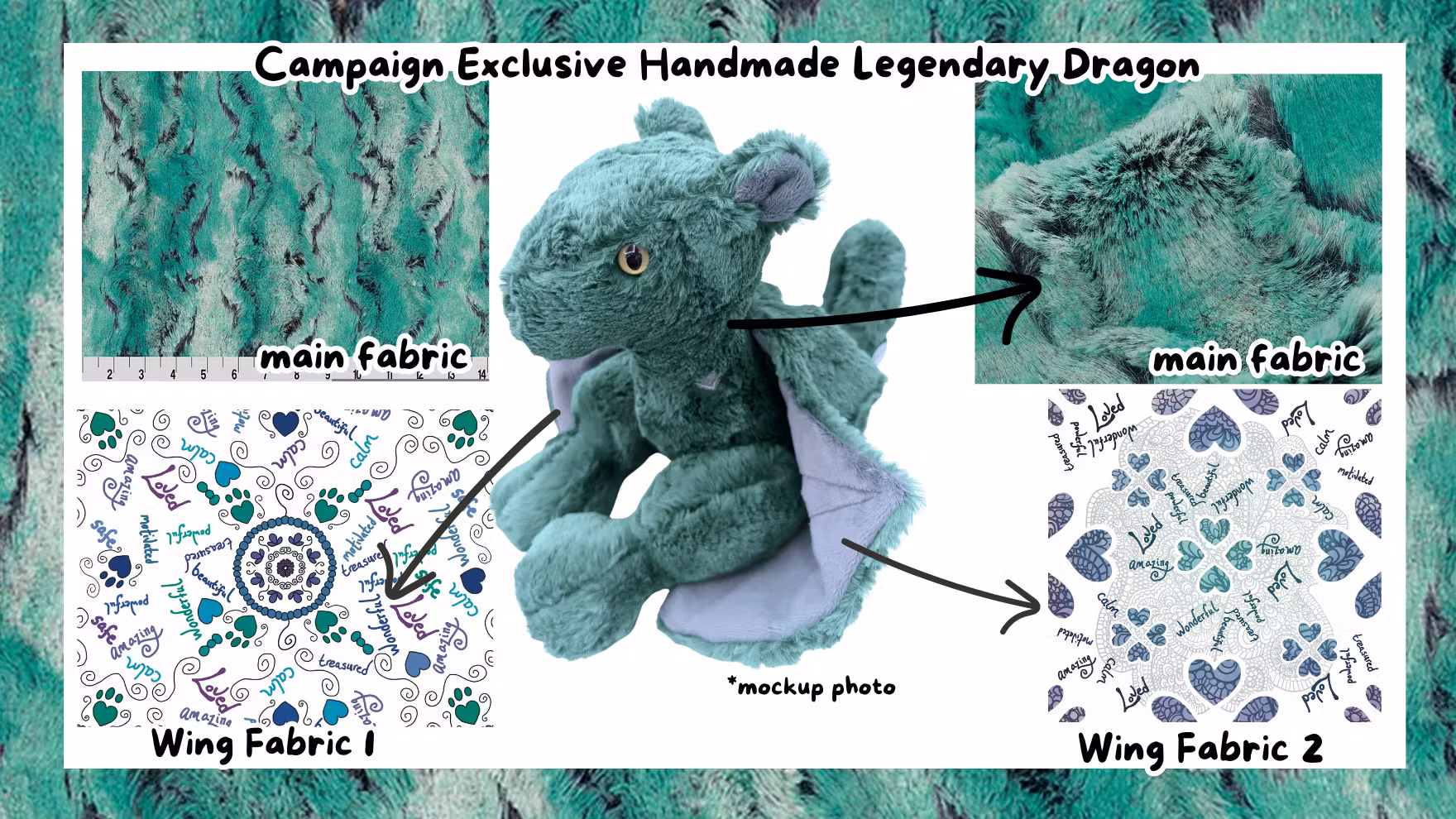 Green Exclusive Handmade Legendary Dragon