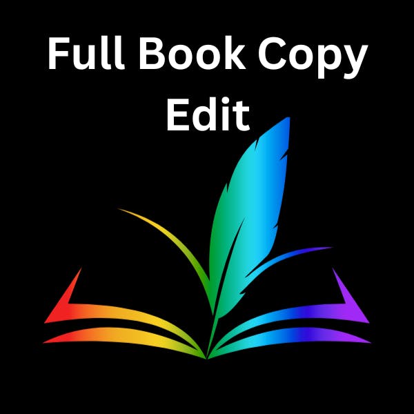 Full Book Copy Edit (Up to 100K Words)