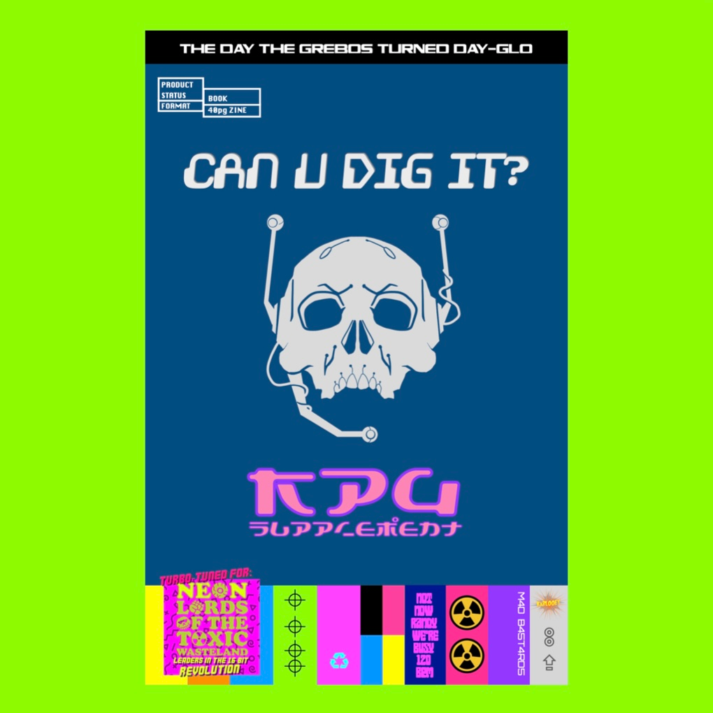 FULL COLOUR 6x9 ZINE + pdf