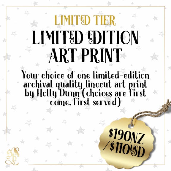 LIMITED TIER: Limited edition art print