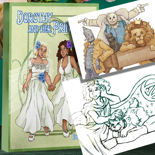 The Magnificently Superlative Merch Bundle with Sketched Paperback