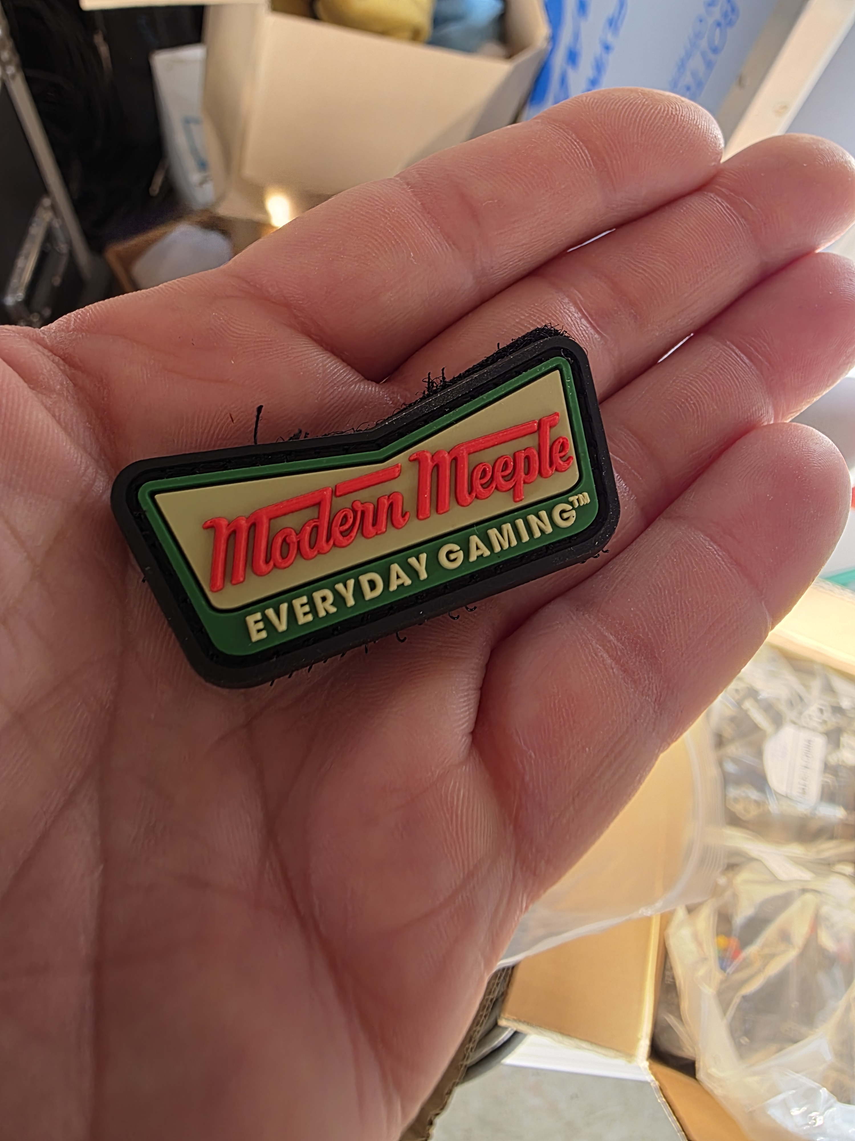 Krispy Kreme - Modern Meeple PVC Patch