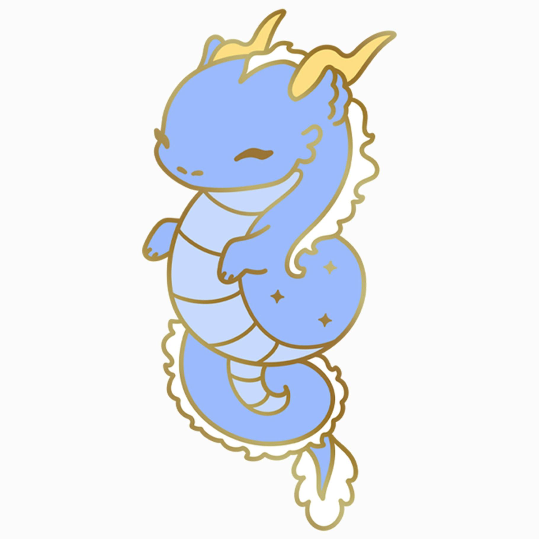 Sea Dragon Enamel Pin