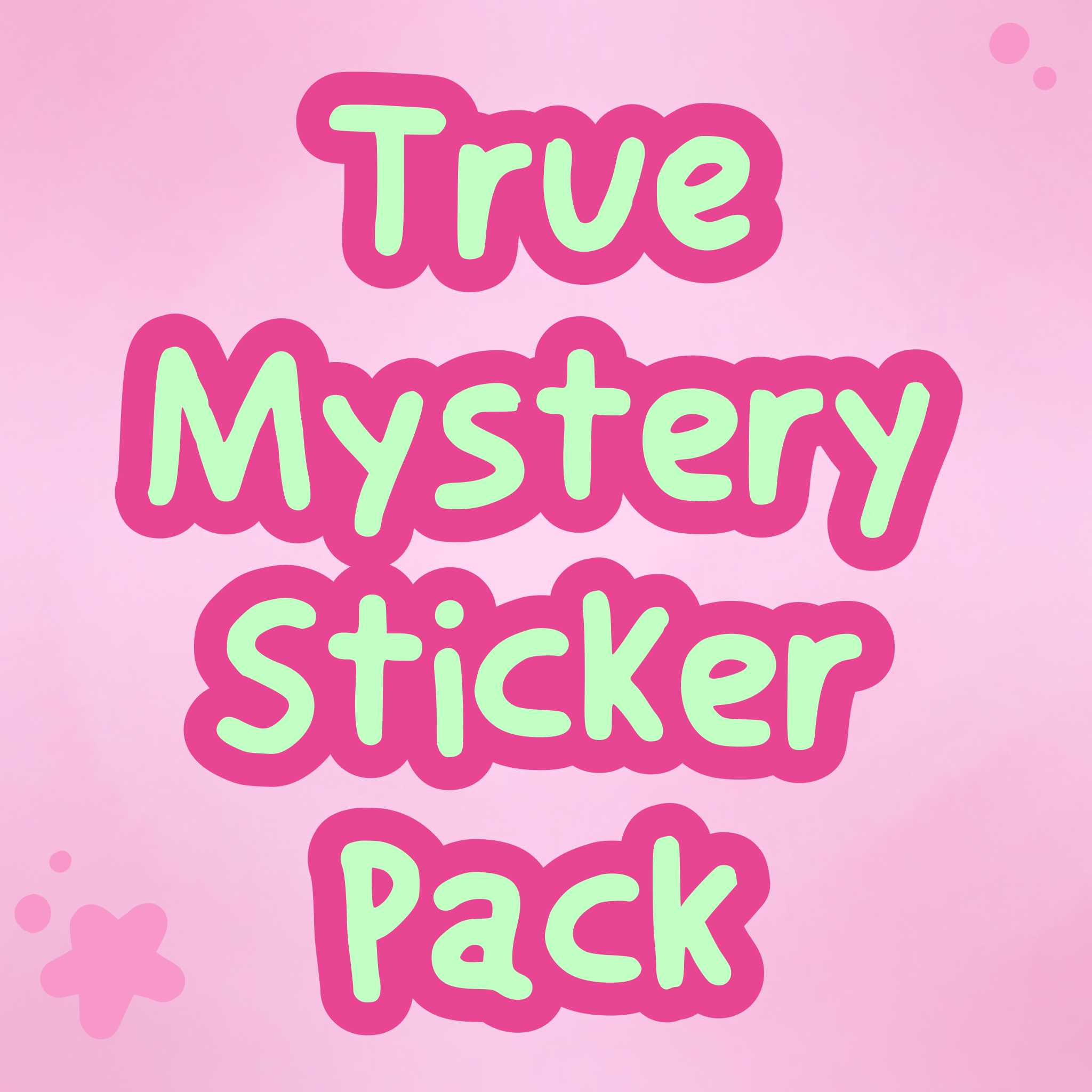 True Mystery Sticker Pack