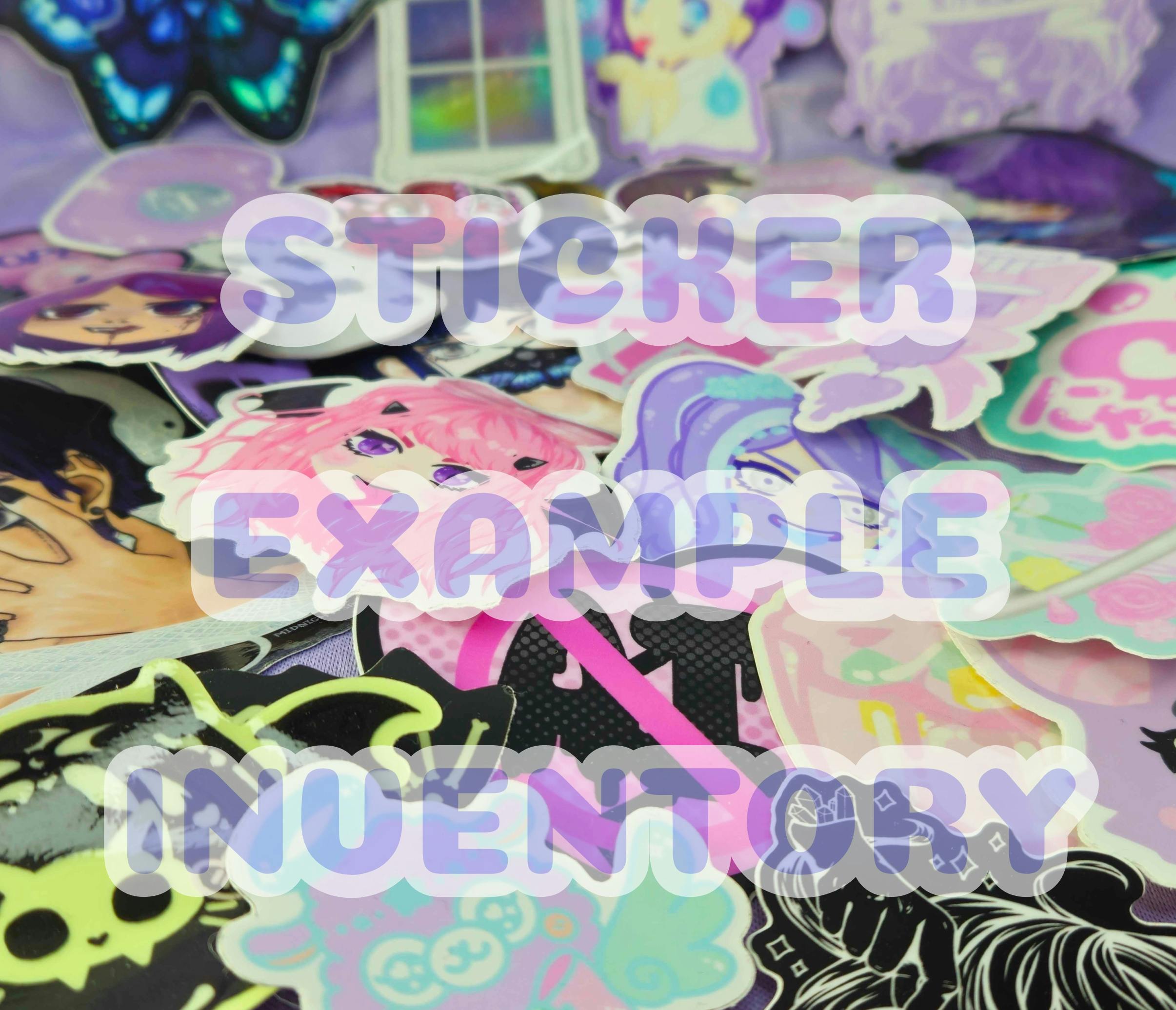 Big Sticker Grab Bag! 12 Vinyl Stickers