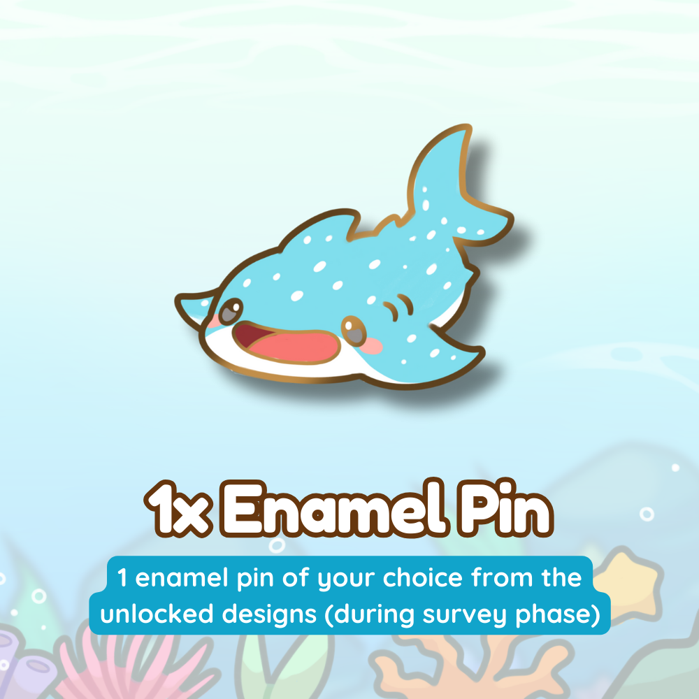 1 Enamel Pin