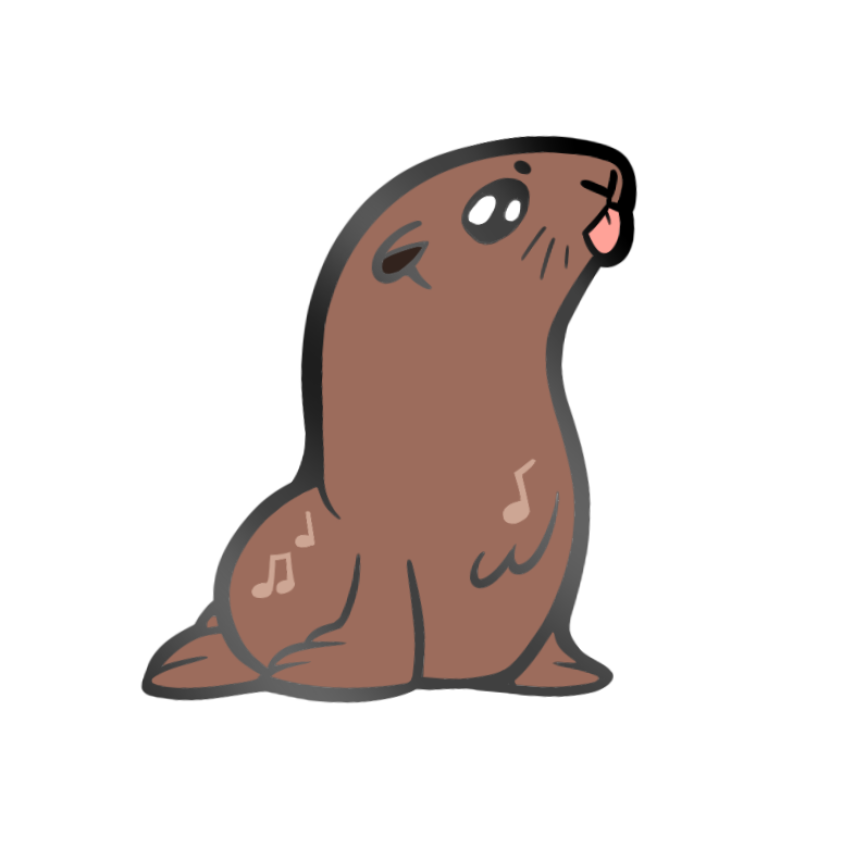 Baby Seal Pin