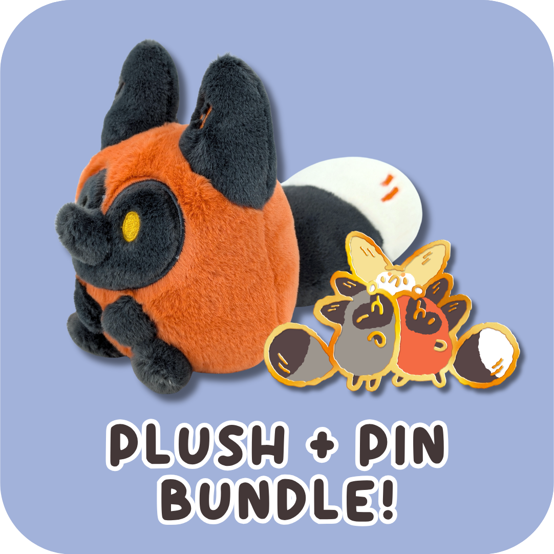 Plush + Pin Bundle!