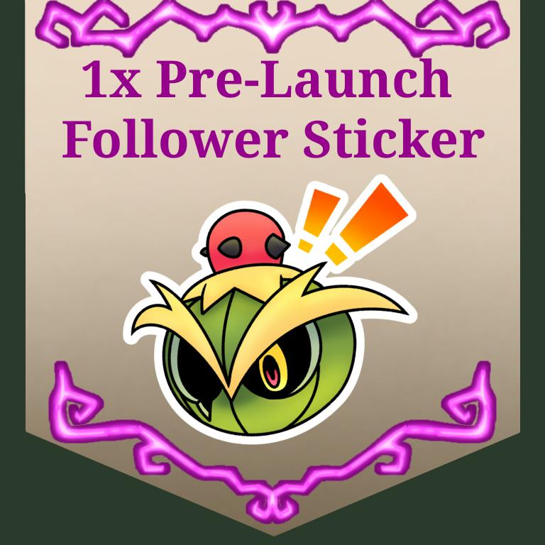 Pre-Launch Sticker
