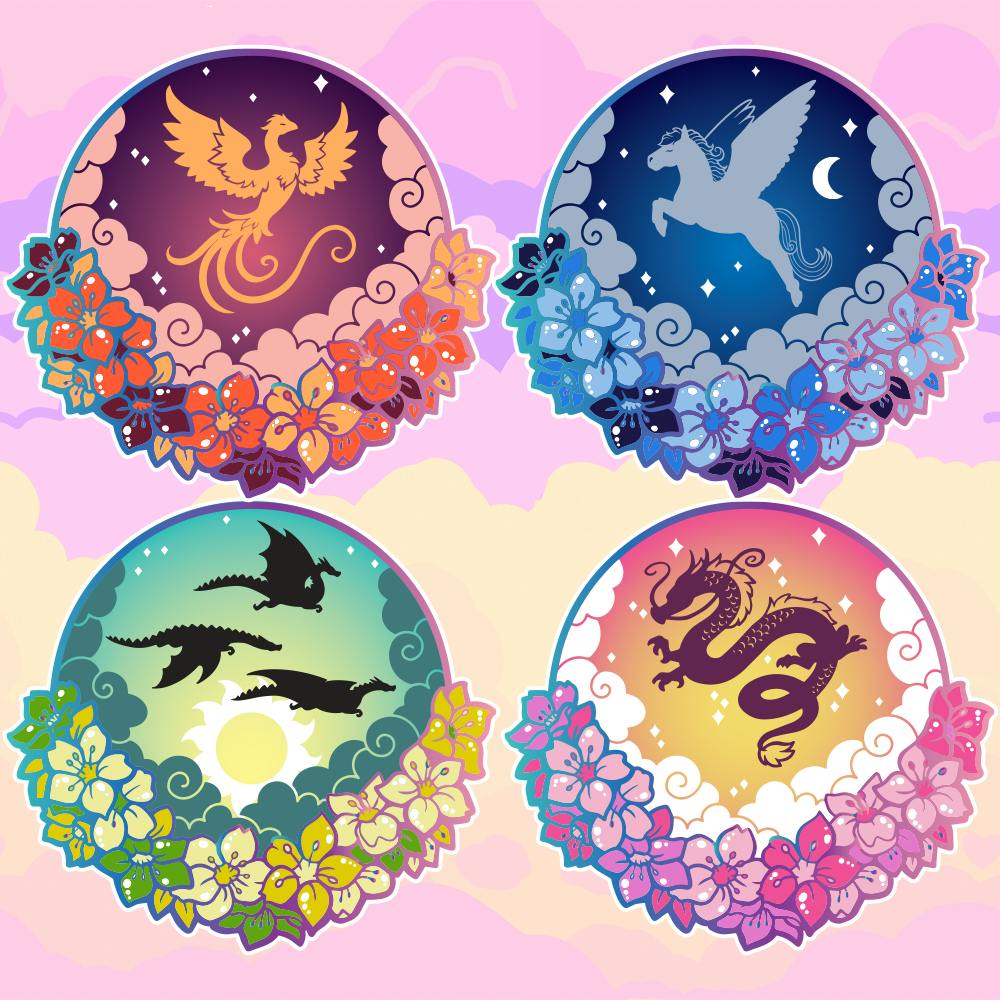 Skybound Silhouettes Set