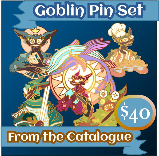 From the Catalogue | Goblin Pin Set
