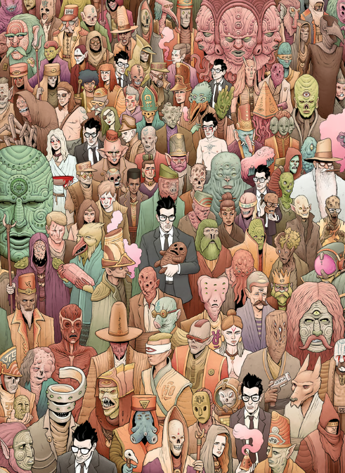 Mr Unpronounceable Art Print