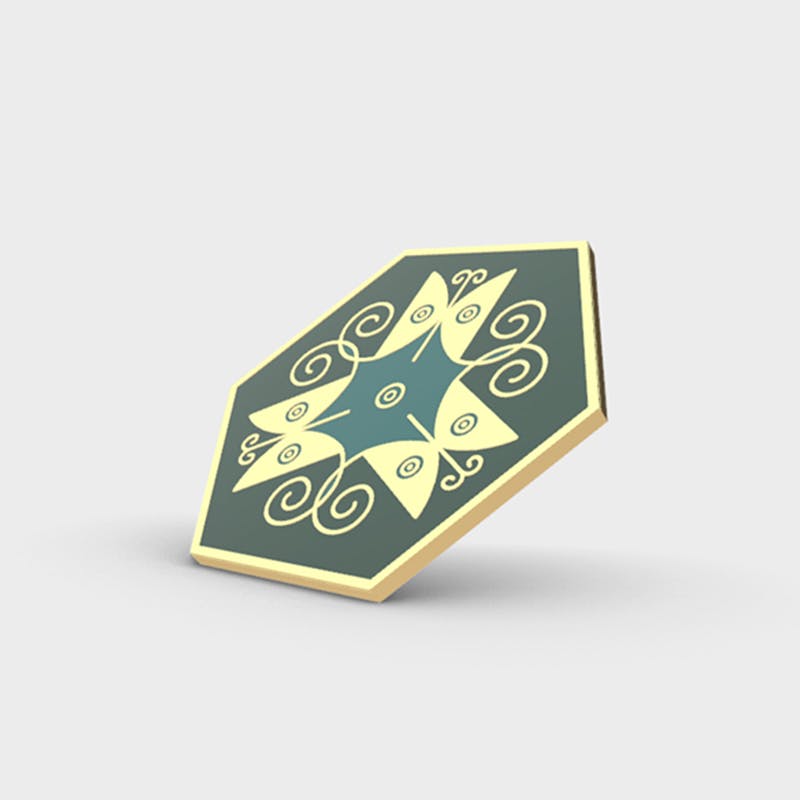 🎖️ Butterflies Luxury Pin -Green 🟢- 
