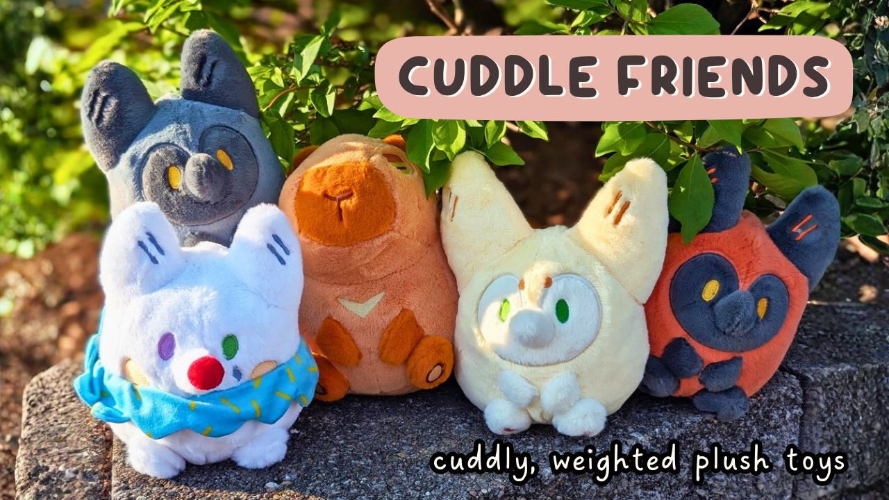 Anxiety Fox - Cuddle Friends Plush Toys!