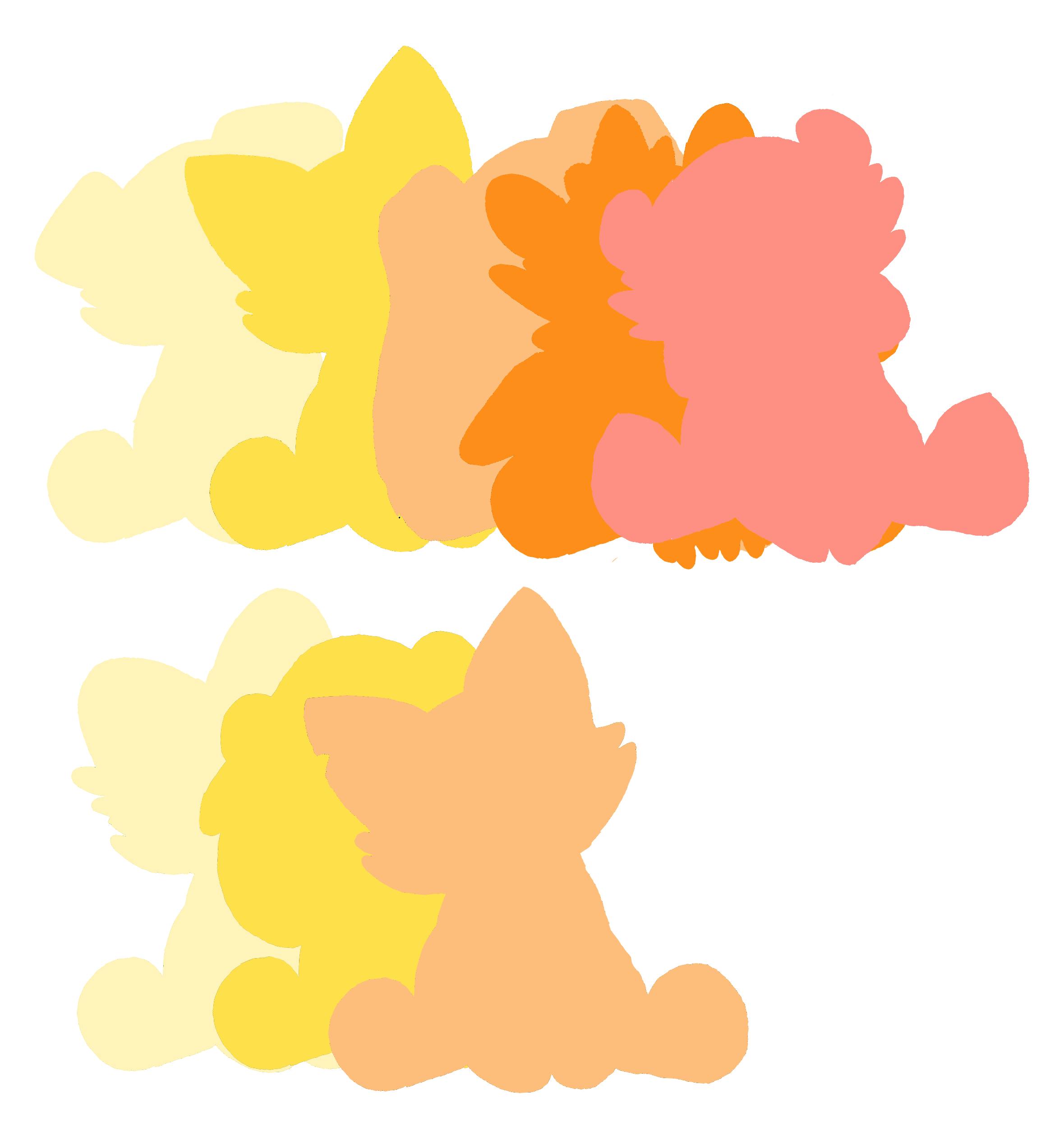 Eight Sunshine Teddy Plushies!