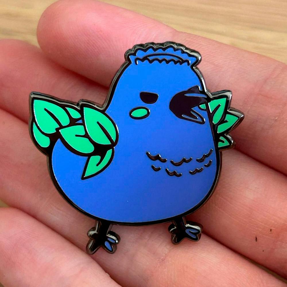 Birb Macedonia Hard Enamel Pin