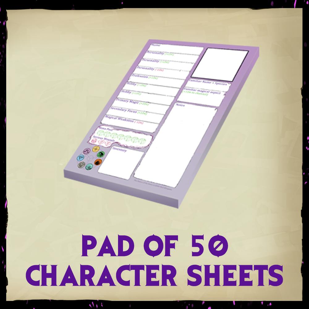 Character Sheet Pad