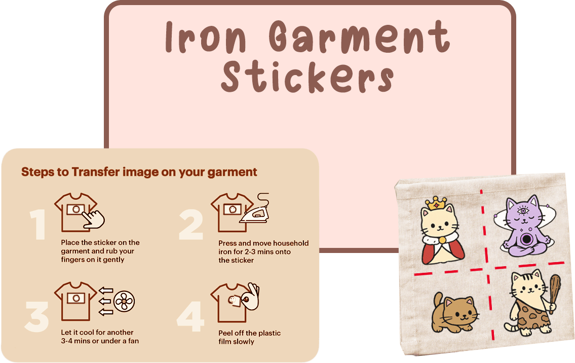 Iron on Sticker