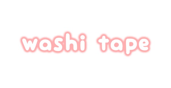 Washi Tape