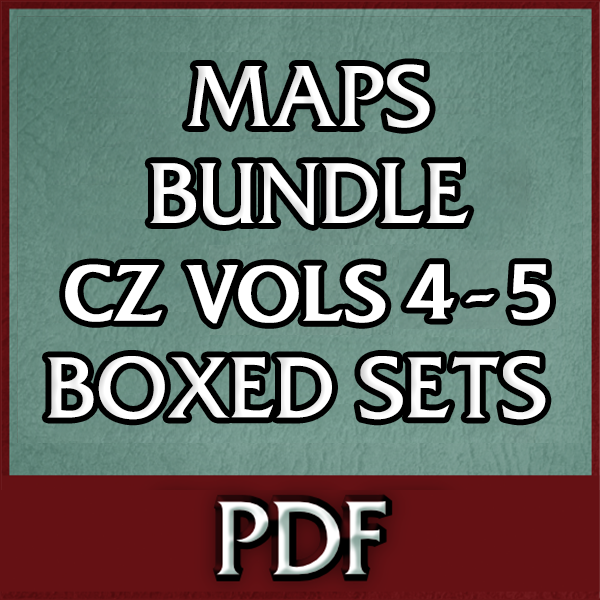 CZ Vol 4-5 Maps Bundle - Both Boxed Sets (PDF)